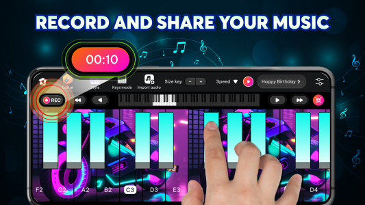 اسکرین شات 6 برنامه Musical Instrument-Learn Piano