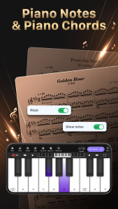 اسکرین شات 7 برنامه Learn Piano - Piano Keyboard