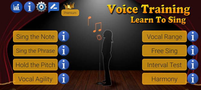 اسکرین شات برنامه Voice Training - Learn To Sing 3