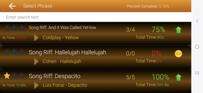 اسکرین شات 4 برنامه آموزش صوتی - یادگیری به خواندن