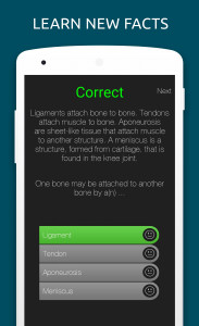 اسکرین شات 3 برنامه Anatomy & Physiology Quiz Test