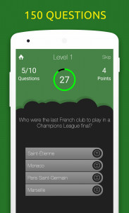 اسکرین شات 1 برنامه Football Quiz: Soccer Trivia