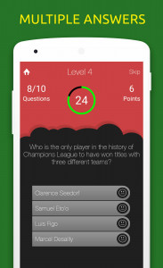 اسکرین شات 2 برنامه Football Quiz: Soccer Trivia