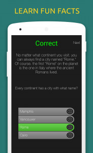 اسکرین شات 3 برنامه General Knowledge Quiz Trivia