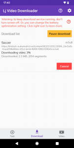 اسکرین شات برنامه Lj Video Downloader (m3u8,mp4) 4
