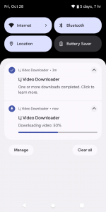 اسکرین شات برنامه Lj Video Downloader (m3u8,mp4) 5