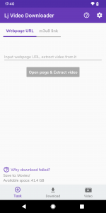 اسکرین شات برنامه Lj Video Downloader (m3u8,mp4) 1