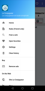 اسکرین شات برنامه Le Conjugueur 2
