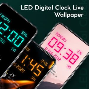 اسکرین شات برنامه Led Digital Clock- Smart Clock 3