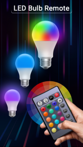اسکرین شات برنامه LED RGB Bulb Remote 1