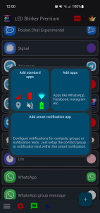 اسکرین شات 5 برنامه LED Blinker Notifications Lite