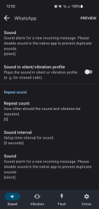 اسکرین شات 7 برنامه LED Blinker Notifications Lite