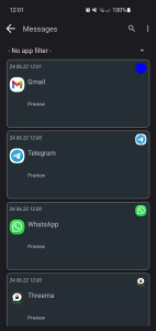 اسکرین شات 4 برنامه LED Blinker Notifications Lite