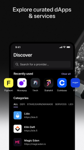 اسکرین شات 7 برنامه Ledger Wallet™ crypto app