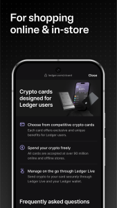 اسکرین شات 6 برنامه Ledger Live Crypto Wallet