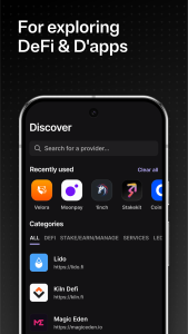 اسکرین شات 5 برنامه Ledger Live Crypto Wallet