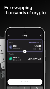 اسکرین شات 3 برنامه Ledger Live Crypto Wallet