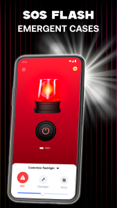 اسکرین شات 5 برنامه Flashlight Alert & LED Text