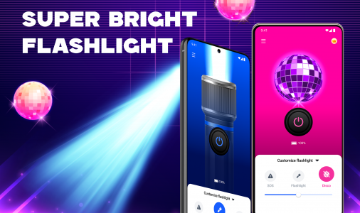 اسکرین شات برنامه Flashlight Alert & LED Text 1