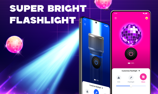 اسکرین شات 1 برنامه Flashlight Alert & LED Text