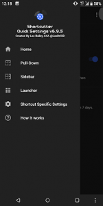 اسکرین شات برنامه Shortcutter - Quick Settings, Shortcuts & Widgets 7