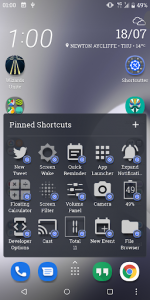 اسکرین شات برنامه Shortcutter - Quick Settings, Shortcuts & Widgets 3