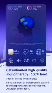 اسکرین شات 6 برنامه SleepisolBio: sleep, alarm