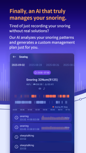 اسکرین شات 3 برنامه SleepisolBio: sleep, alarm