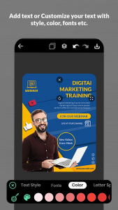 اسکرین شات 4 برنامه Flyer Maker, Poster Maker