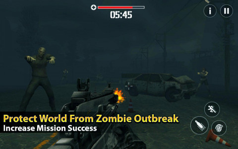 اسکرین شات بازی Zombie Survival Gun Shooter 3D 5