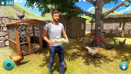 اسکرین شات 3 برنامه Animal Farm Sim Farming Games