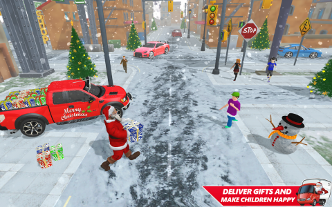 اسکرین شات 1 بازی Santa Christmas Gift Delivery