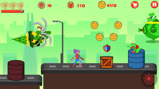 اسکرین شات بازی Spider Masks Battle: Amazing Spider Hero Fight 3