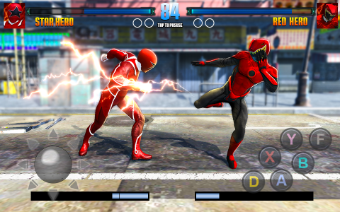 اسکرین شات 1 بازی Hero Dino Fight Ninja Warrior