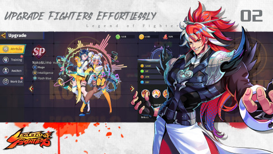 اسکرین شات 3 بازی Legend of Fighters: Duel Star