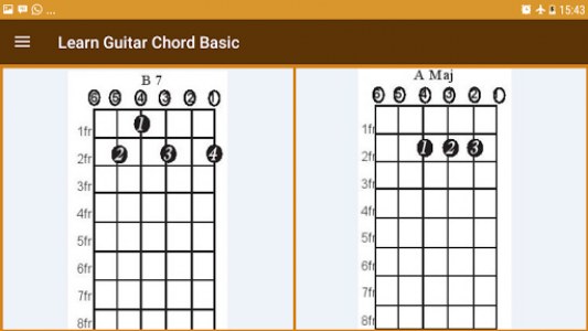 اسکرین شات برنامه Learn to Play Guitar for Beginner 7