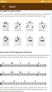 اسکرین شات برنامه Learn to Play Guitar for Beginner 3