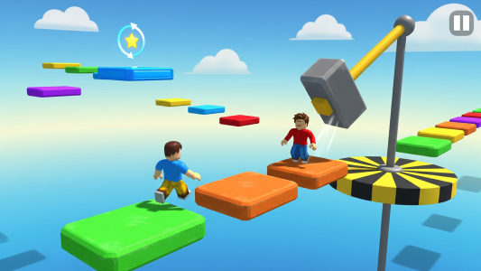 اسکرین شات 3 بازی Obby Parkour Stunt Game