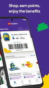 اسکرین شات 2 برنامه LEGO® Insiders: Shop & Earn