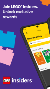 اسکرین شات 1 برنامه LEGO® Insiders: Shop & Earn