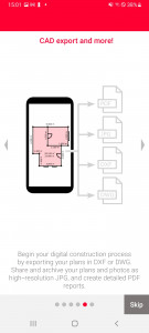 اسکرین شات 5 برنامه Leica DISTO™ Plan