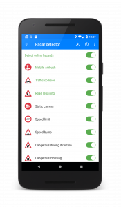 اسکرین شات برنامه Speed Camera Detector 6