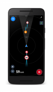 اسکرین شات برنامه Speed Camera Detector 1