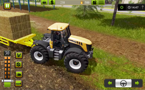 اسکرین شات بازی Tractor Farming and Farm games 2