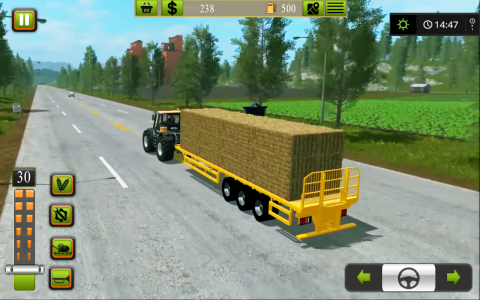 اسکرین شات بازی Tractor Farming and Farm games 4