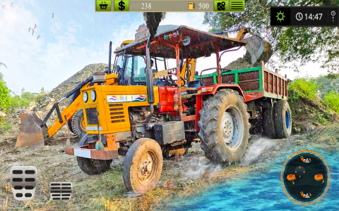 اسکرین شات بازی Tractor Farming and Farm games 7