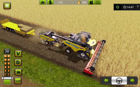 اسکرین شات بازی Tractor Farming and Farm games 1