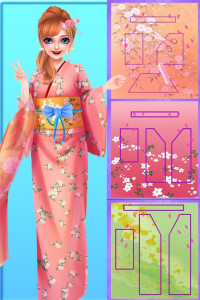 اسکرین شات برنامه Dress Designer Kimono 6