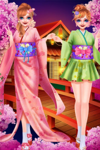 اسکرین شات برنامه Dress Designer Kimono 8