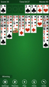 اسکرین شات 2 بازی FreeCell Solitaire